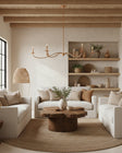 Saxon Rattan Chandelier