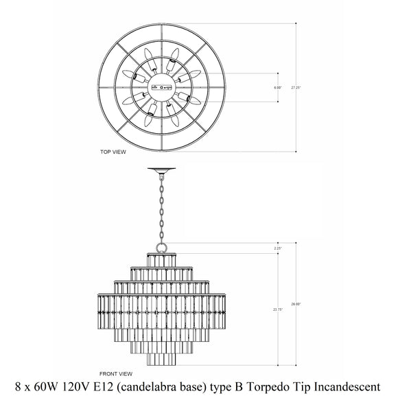 Sommelier Chandelier