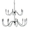 Tirrell Chandelier  option 2 Tiers