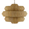 Antibes Chandelier  option Khaki with Natural / Large: 48 in diameter
