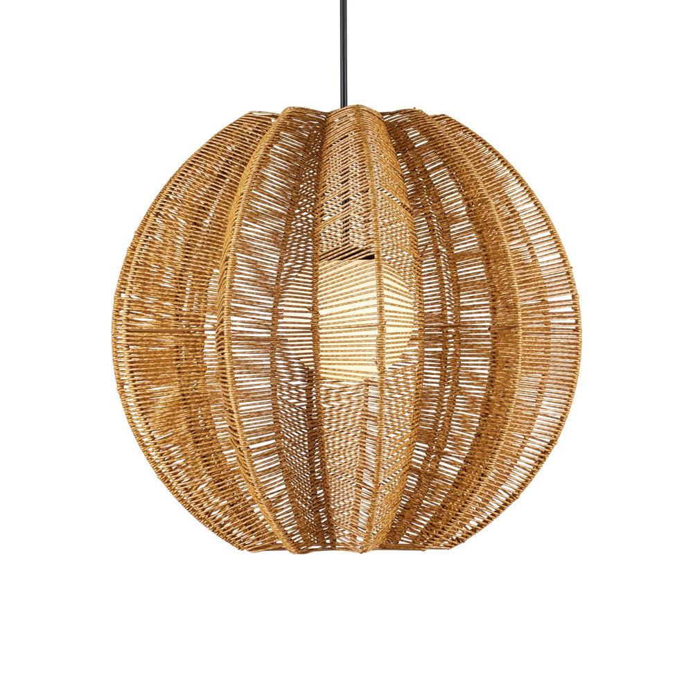 Barbary Fluted Outdoor Pendant Light