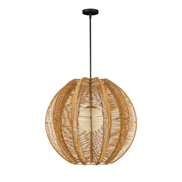 Barbary Fluted Outdoor Pendant Light