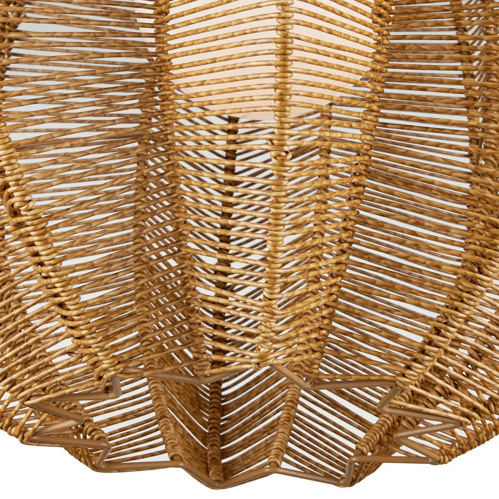 Barbary Fluted Outdoor Pendant Light