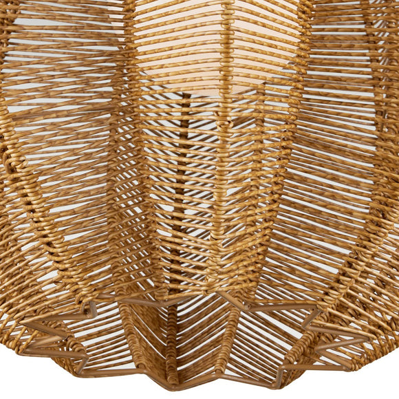 Barbary Fluted Outdoor Pendant Light