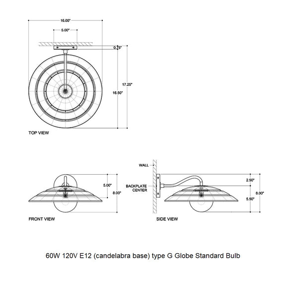 Barbary Outdoor Wall Sconce