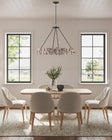 Oyster Shell Chandelier