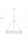 Oyster Shell Chandelier