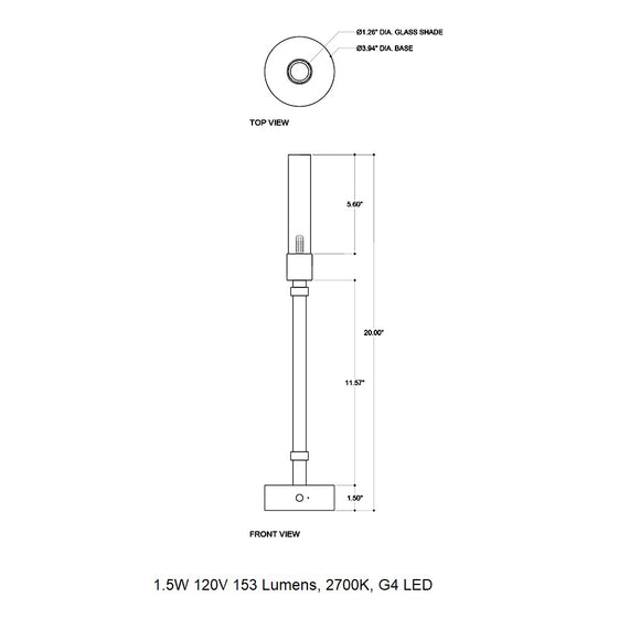 Paseo Portable LED Table Lamp