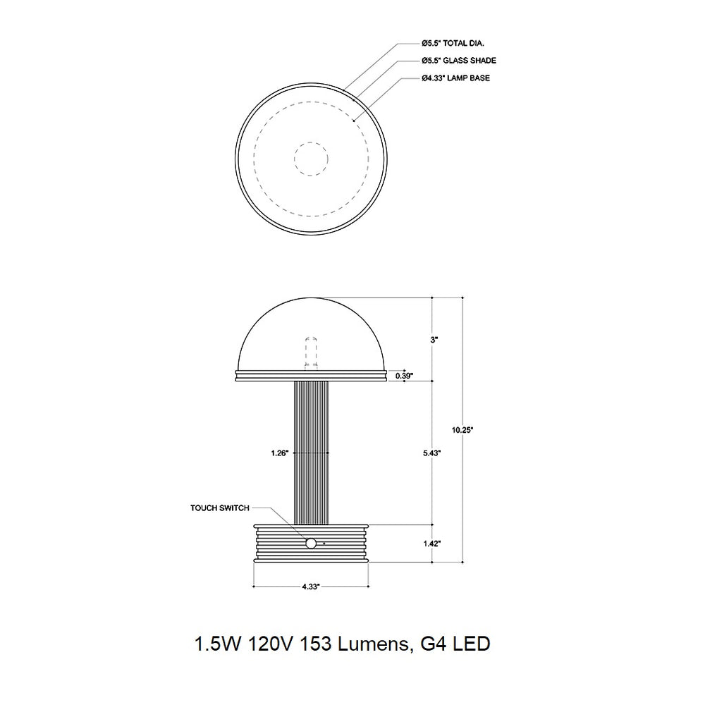 Promenade Portable Table Lamp