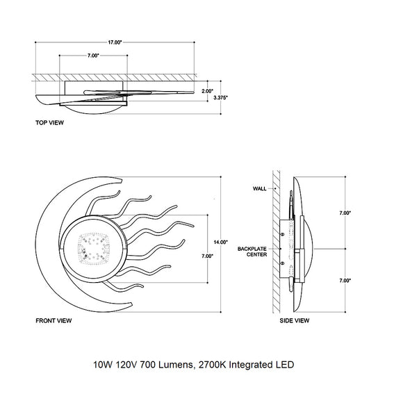 Tona LED Wall Sconce