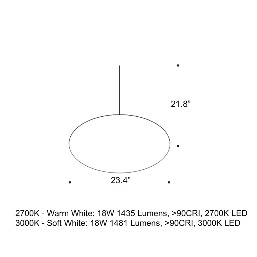 Asintoto Pendant Light