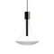 Cathode 1 LED Pendant Light  option Polished Black Chrome