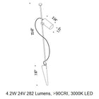Grillo Outdoor LED Post Light