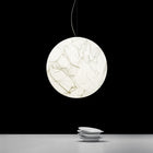 Moon Pendant Light with Dual Emission