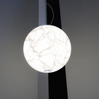 Moon Pendant Light with Dual Emission