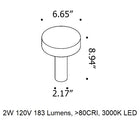 Popup LED Portable Table Lamp