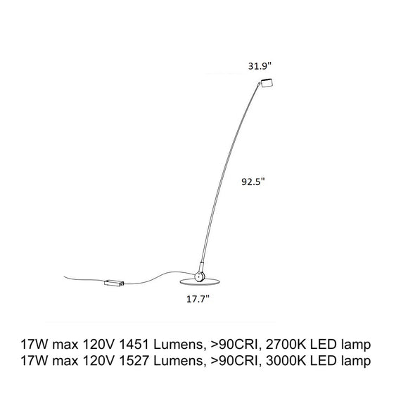 Sampei LED Floor Lamp