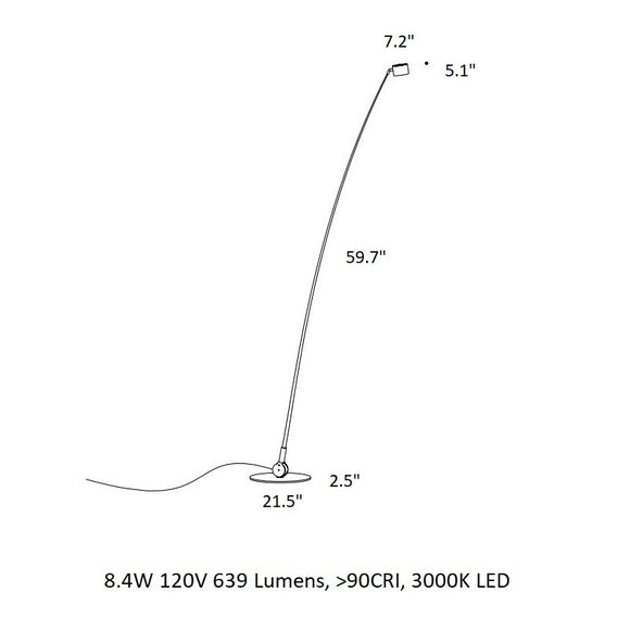Sampei Outdoor LED Floor Lamp
