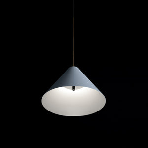 Lampe à suspension Moon Davide Groppi blanc mat