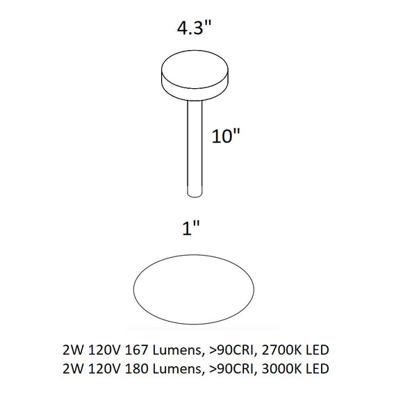 TeTaTeT Flute LED Portable Table Lamp