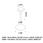TeTaTeT Flute Portable Table Lamp