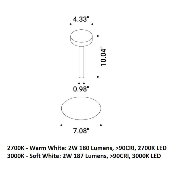 TeTaTeT Flute Portable Table Lamp