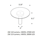 Vis A Vis LED Portable Table Lamp