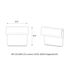 Biny Curve LED Wall Sconce
