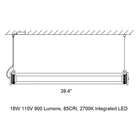 In The Tube 360 Horizontal Outdoor Pendant Light