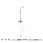 In The Tube 360 Vertical Outdoor Pendant Light