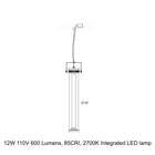 In The Tube 360 Vertical Outdoor Pendant Light