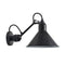 Lampe Gras N°304 Conic Wall Sconce  option Black