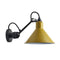 Lampe Gras N°304 Conic Wall Sconce  option Yellow