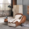 DS-2878 Boxing Sofa  option Select Brown / White