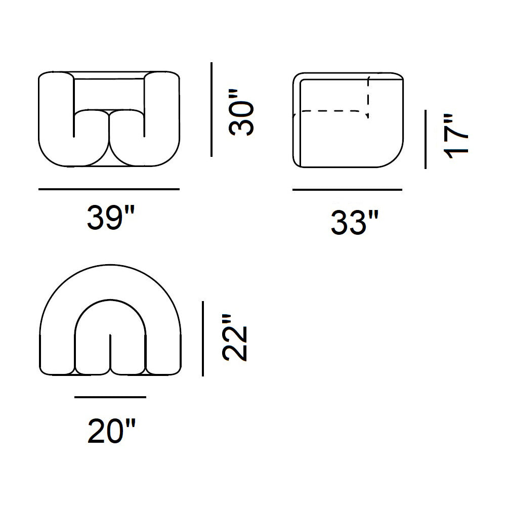 DS-707 Canada Armchair