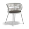 CIRQL NU Outdoor Armchair  option 474 Natura Dark Gray