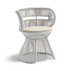 CIRQL NU Outdoor Armchair with Central Base