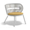 CIRQL NU Outdoor Lounge Chair  option 479 Natura Pomelo