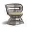 CIRQL NU Outdoor Lounge Chair with Central Base  option 480 Natura Laurel