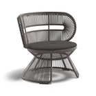 CIRQL NU Outdoor Lounge Chair with Central Base