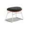 Kida Footstool  option Natura Dark Gray