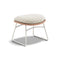 Kida Footstool  option Natura White