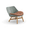 MBRACE Outdoor Club Chair  option 476 Natura Marsala