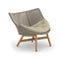 MBRACE Outdoor Lounge Chair  option 480 Natura Laurel