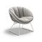Kida Lounge Chair  option 215 Line Touch / 304 Lipari
