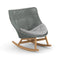 MBRACE Outdoor Rocking Chair  option 141 Baltic