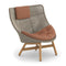 MBRACE Outdoor Wing Chair  option 476 Natura Marsala