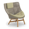 MBRACE Outdoor Wing Chair  option 480 Natura Laurel
