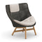 MBRACE Outdoor Wing Chair  option 126 Arabica