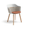 MYMI Outdoor Armchair  option 476 Natura Marsala